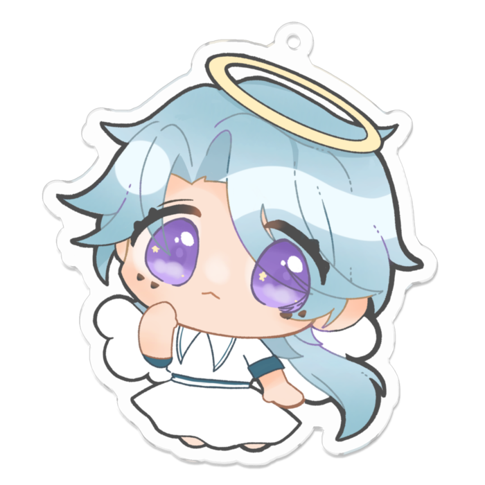 アクリルキーホルダー - 70 x 70 (mm)