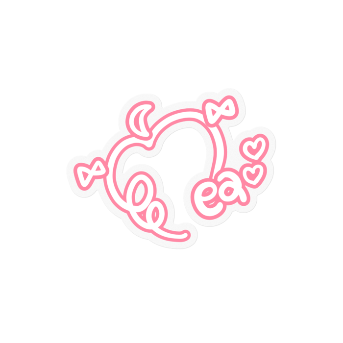 手書きサイン／ステッカー≪小≫