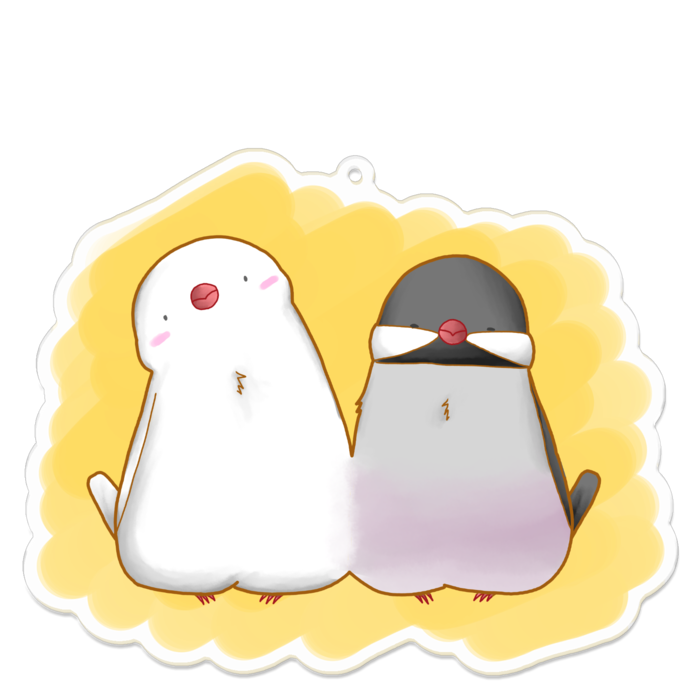 アクリルキーホルダー - 100 x 100 (mm)