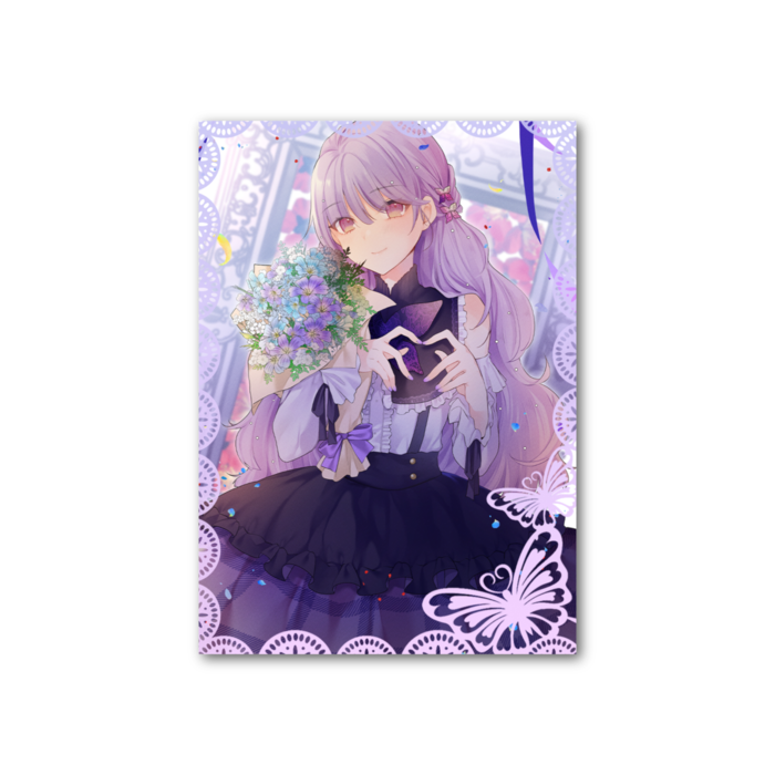 フォト風カード - 縦 - 片面