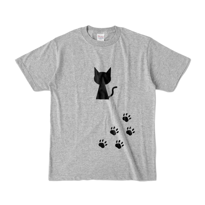 カラーTシャツ - S - 杢グレー (濃色)