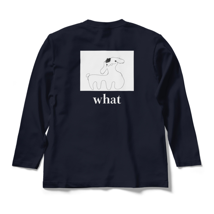 ロングスリーブTシャツ - M - ネイビー