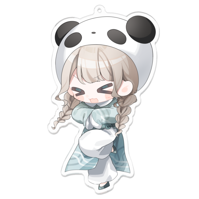 アクリルキーホルダー - 100 x 100 (mm)