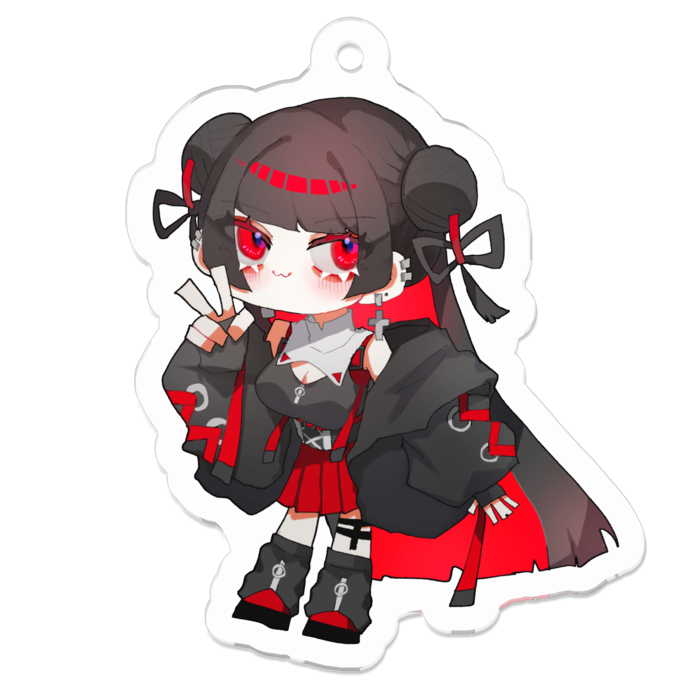 アクリルキーホルダー - 50 x 50 (mm)