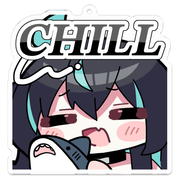 アクリルキーホルダー - 70 x 70 (mm)