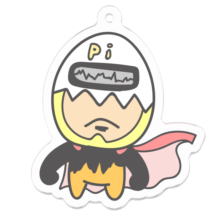 アクリルキーホルダー - 50 x 50 (mm)