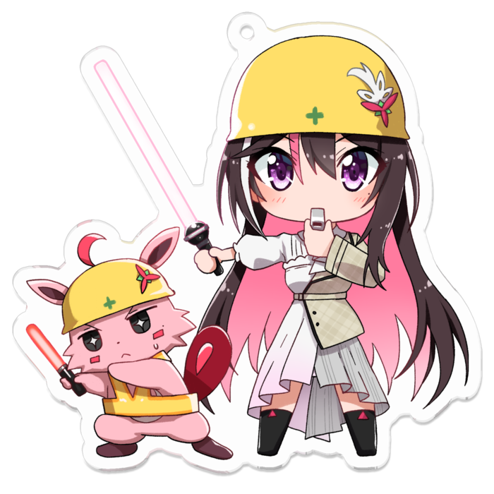 アクリルキーホルダー - 70 x 70 (mm)