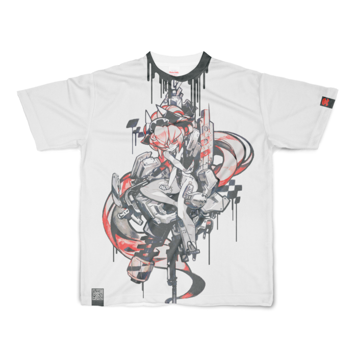 フルグラフィックTシャツ - S - 正面印刷のみ