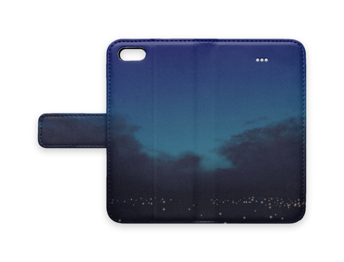 手帳型iPhoneケース - iPhone5 - ストラップ穴 なし