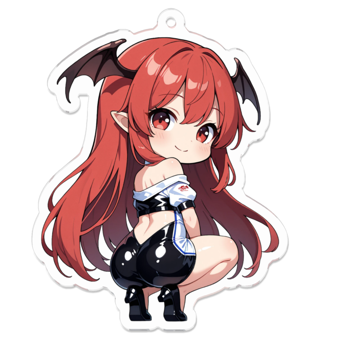 アクリルキーホルダー - 70 x 70 (mm)(キャラのみ)