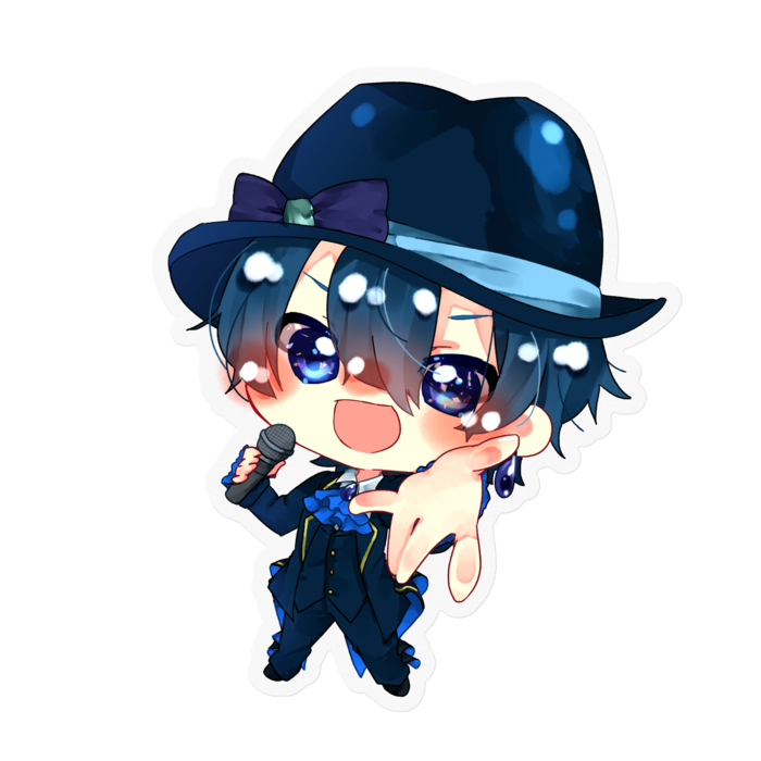 ステッカー - 100 x 100 (mm)