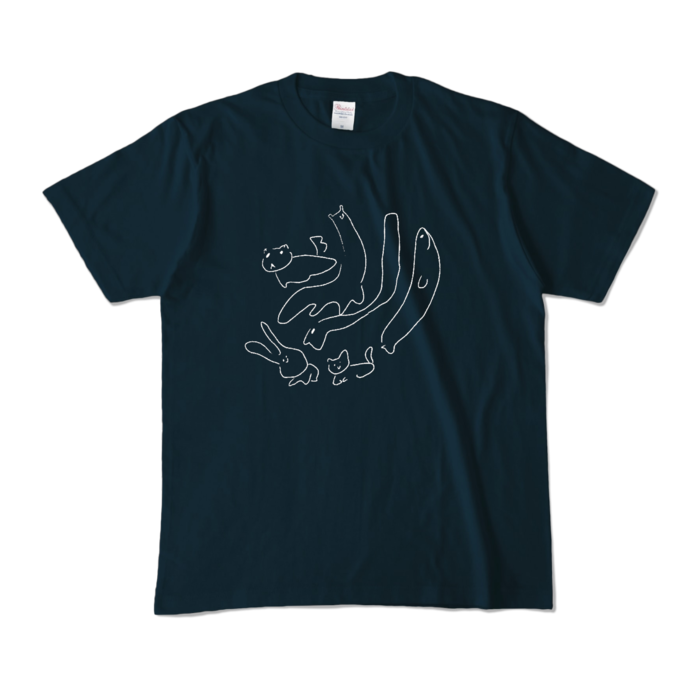 カラーTシャツ - M - ネイビー (濃色)