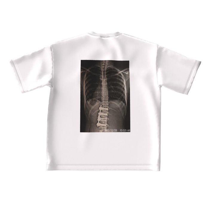 ビッグシルエットTシャツ - L - 背面