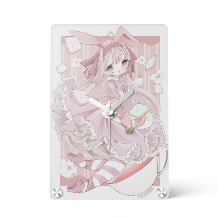 アクリル時計 - 100x148mm