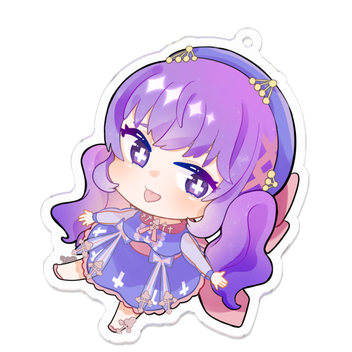 アクリルキーホルダー - 70 x 70 (mm)