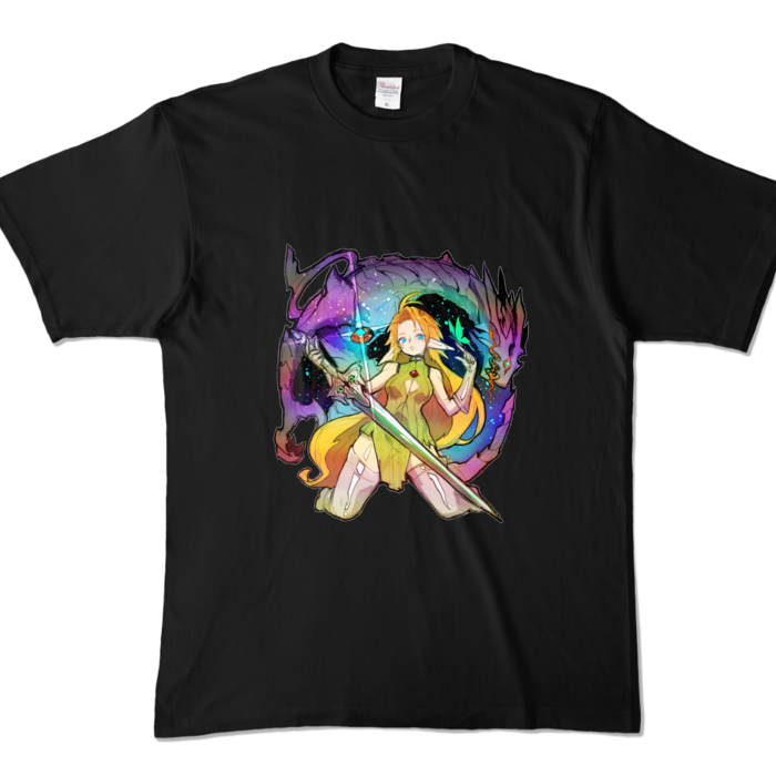 カラーTシャツ - XL - ブラック (濃色)