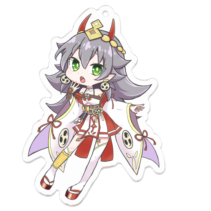 アクリルキーホルダー - 70 x 70 (mm)