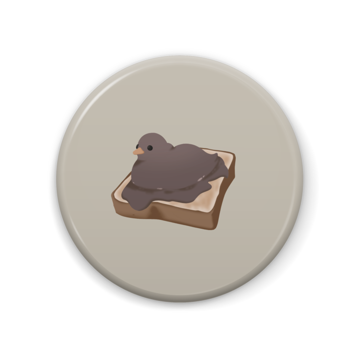 缶バッジ - チョコ