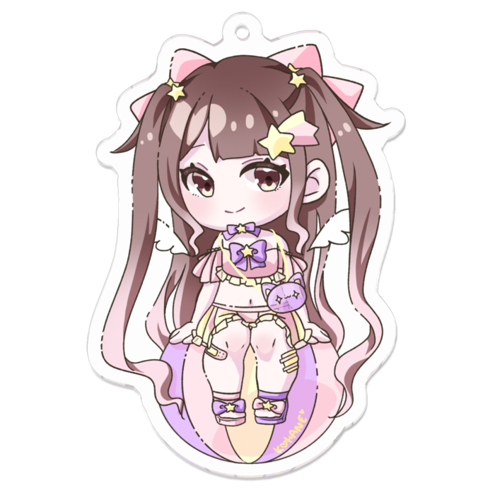 アクリルキーホルダー - 70 x 70 (mm)