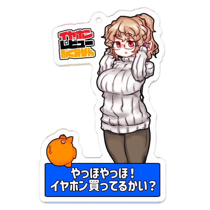 アクリルキーホルダー - 70 x 70 (mm)