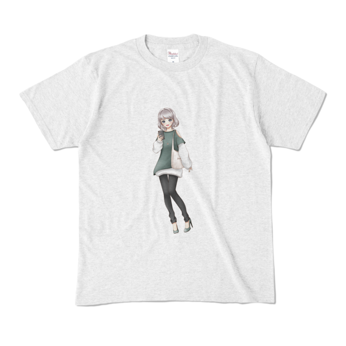カラーTシャツ - M - アッシュ (淡色)