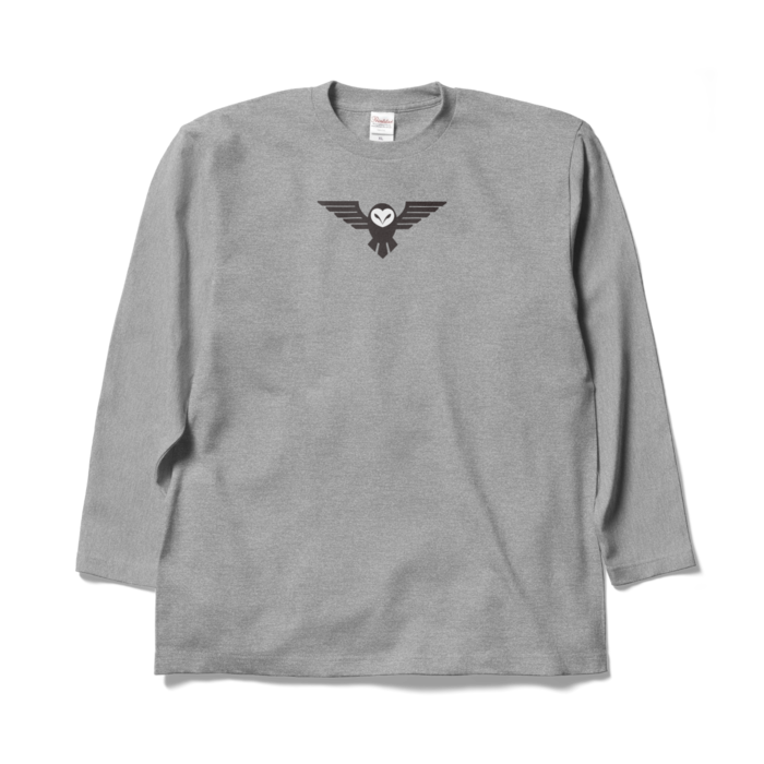 ロングスリーブTシャツ - XL - 杢グレー