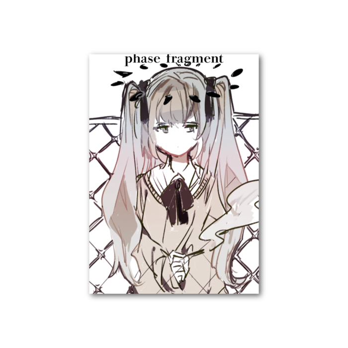 フォト風カード - 縦 - 片面