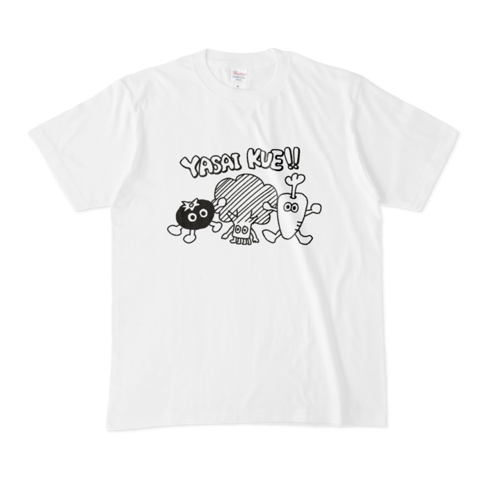 Tシャツ - M - 黒インク