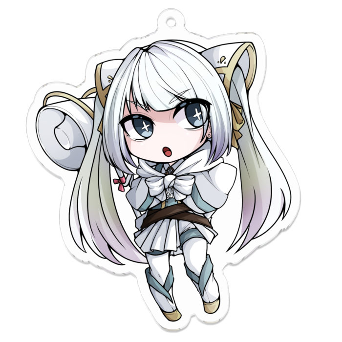 アクリルキーホルダー - 70 x 70 (mm)