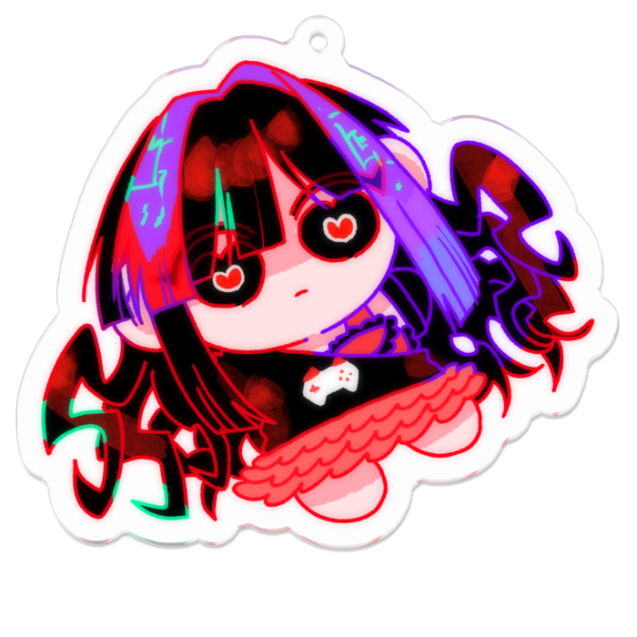 アクリルキーホルダー - 70 x 70 (mm)
