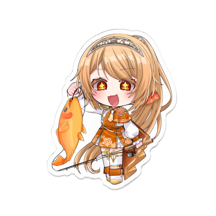 アクリルバッジ - 70 x 70 (mm)