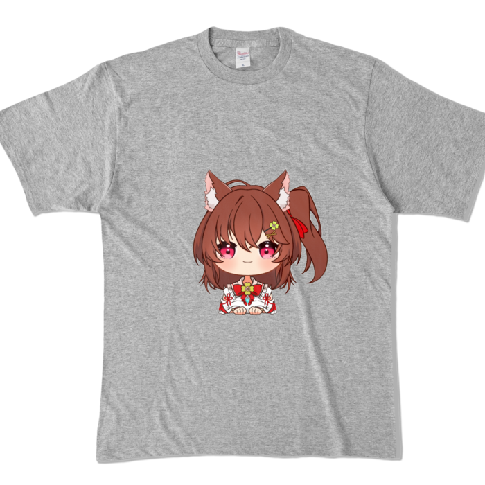 カラーTシャツ - XL - 杢グレー (濃色)