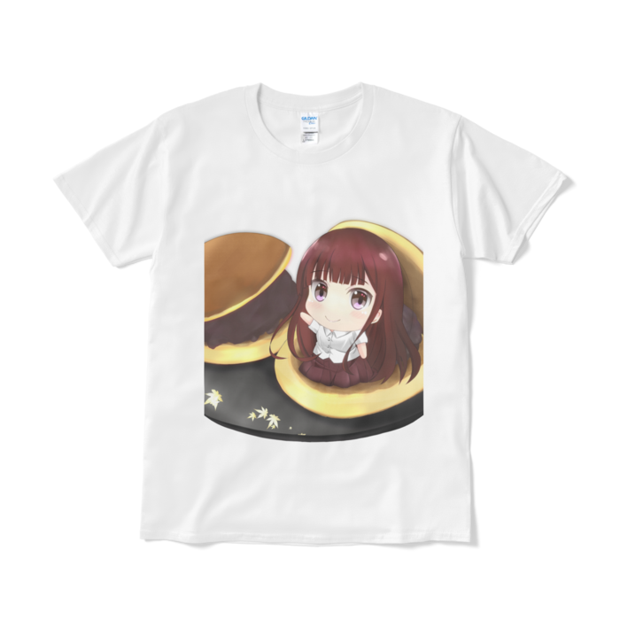 どら焼き あんこちゃん Tシャツ 食べ娘 Booth