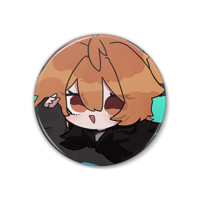 こんたそ缶バッチ