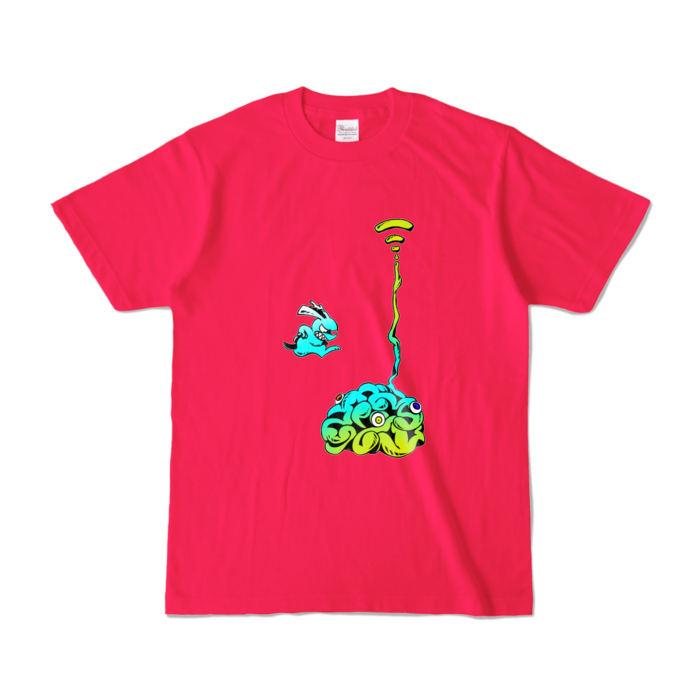 カラーTシャツ - S - ホットピンク (濃色)(5)