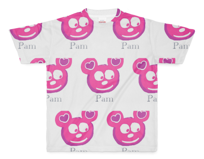 フルグラフィックTシャツ - M - 正面印刷のみ