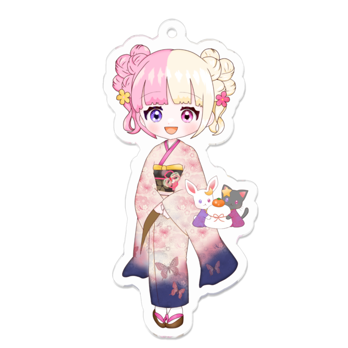 アクリルキーホルダー - 70 x 70 (mm) M