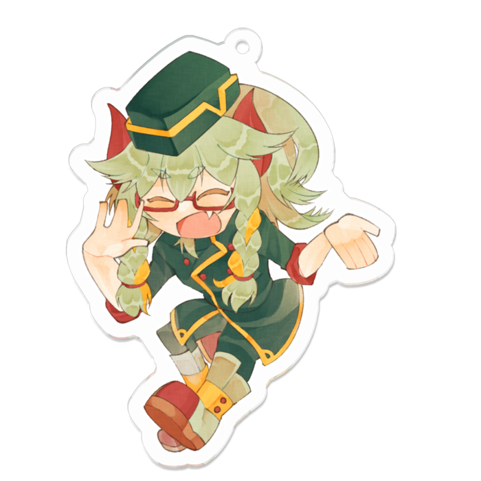 アクリルキーホルダー - 70 x 70 (mm)