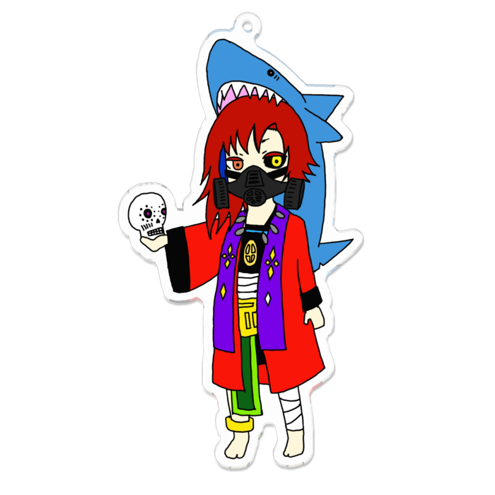 アクリルキーホルダー - 100 x 100 (mm)