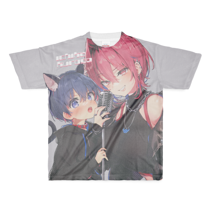 フルグラフィックTシャツ - M - 両面印刷