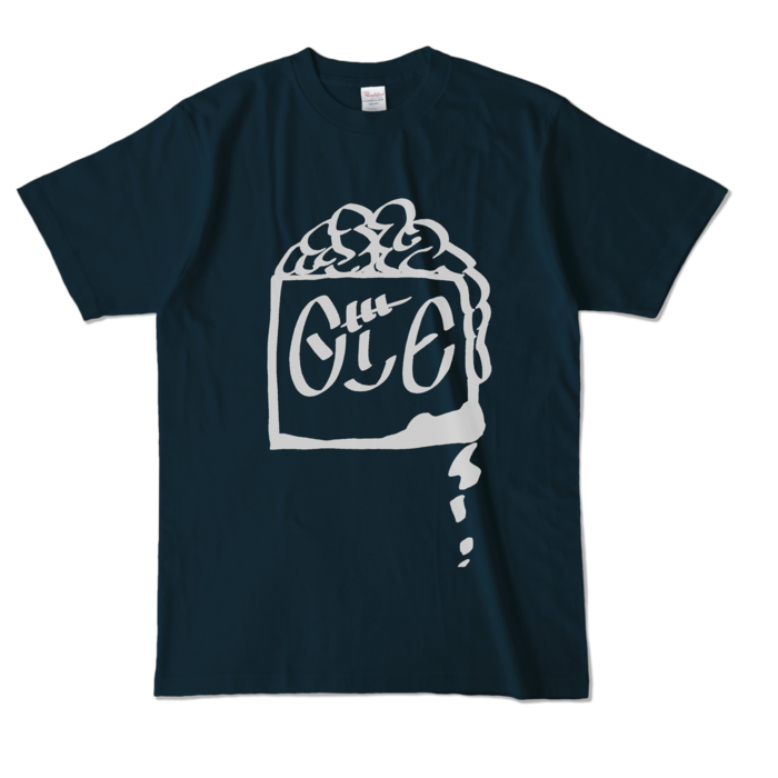 カラーTシャツ - L - ネイビー (濃色)