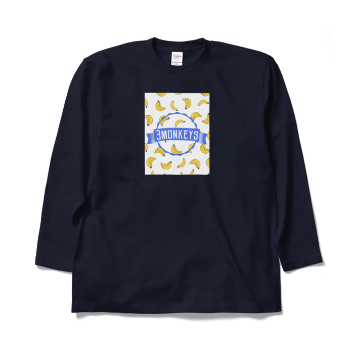 ロングスリーブTシャツ - XL - ネイビー