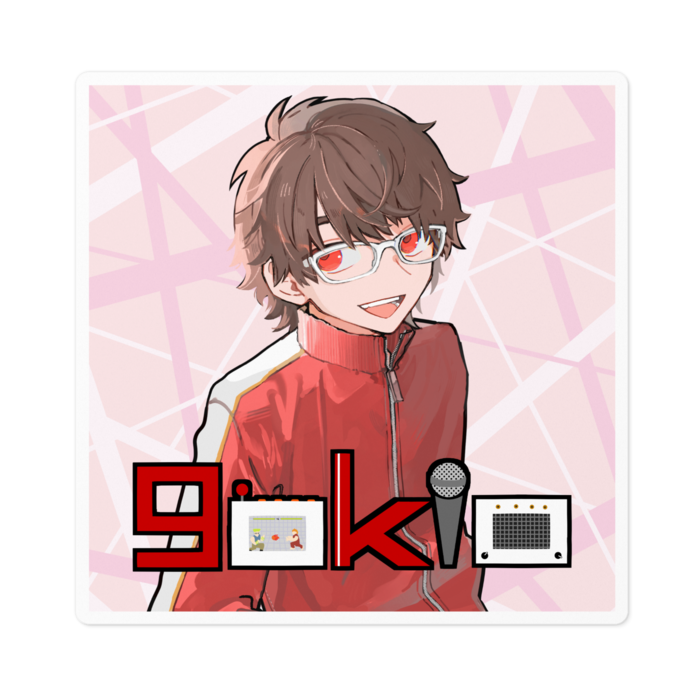 ステッカー - 100 x 100 (mm)