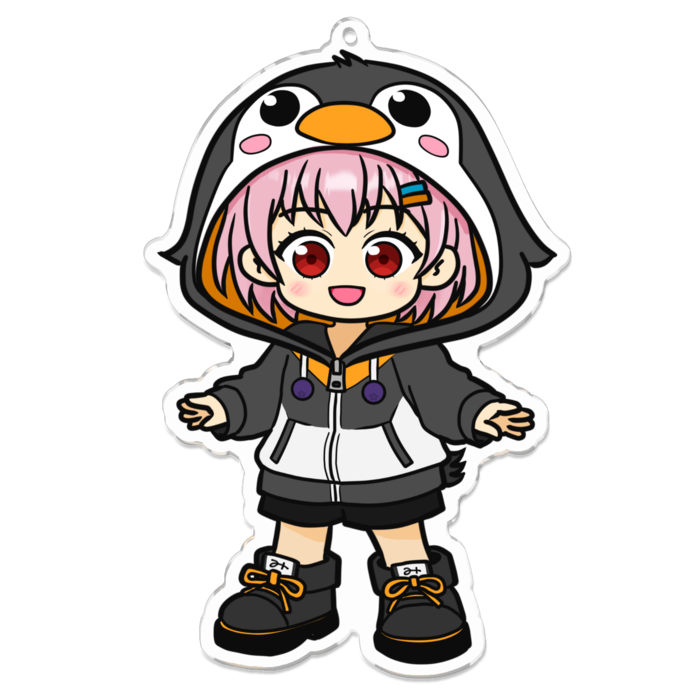 アクリルキーホルダー - 100 x 100 (mm)