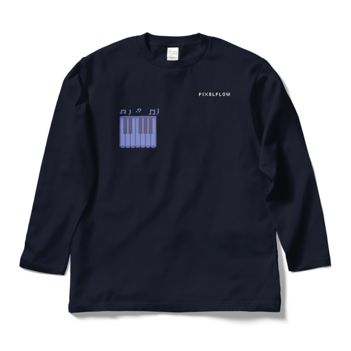 ロングスリーブTシャツ - L - ネイビー
