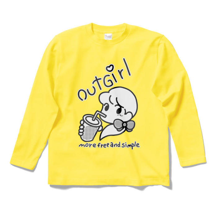 ロングスリーブTシャツ - S - イエロー