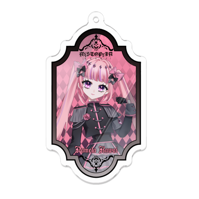 アクリルキーホルダー - 70 x 70 (mm)