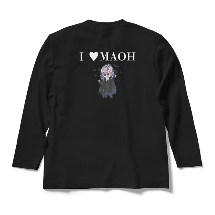 ロングスリーブTシャツ - M - ブラック(1)