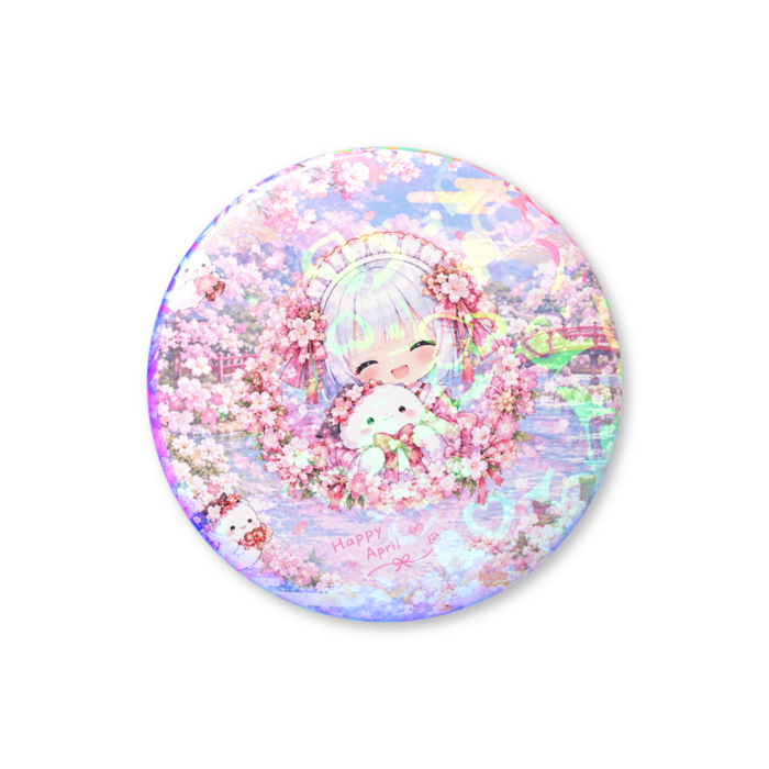 ホログラム缶バッジ - 25mm