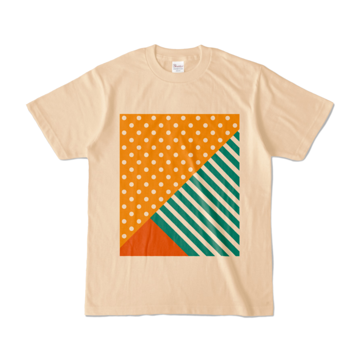 カラーTシャツ - S - ナチュラル (淡色)